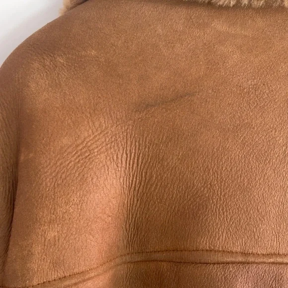 Shearling Aviator Long Coat - Made in Canada - Picture 10 of 12